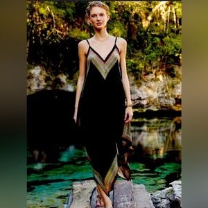 Anthropologie x Vanessa Virginia Estrella Silk Midi Dress